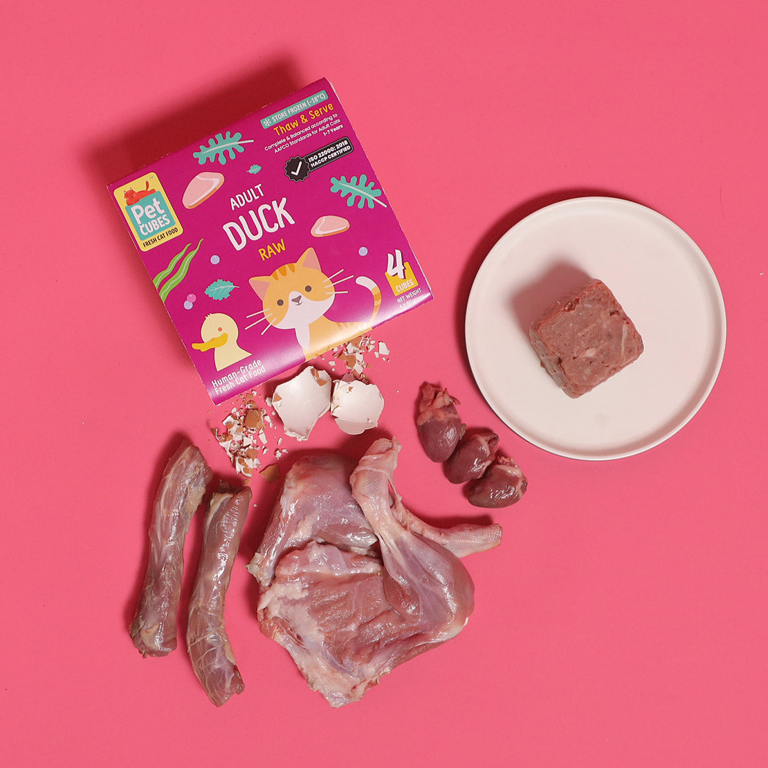 鴨肉成貓糧 - 貓貓生肉系列