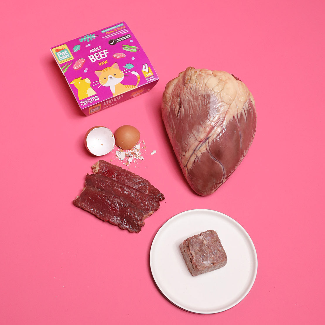 Beef - Raw For Adult Cat