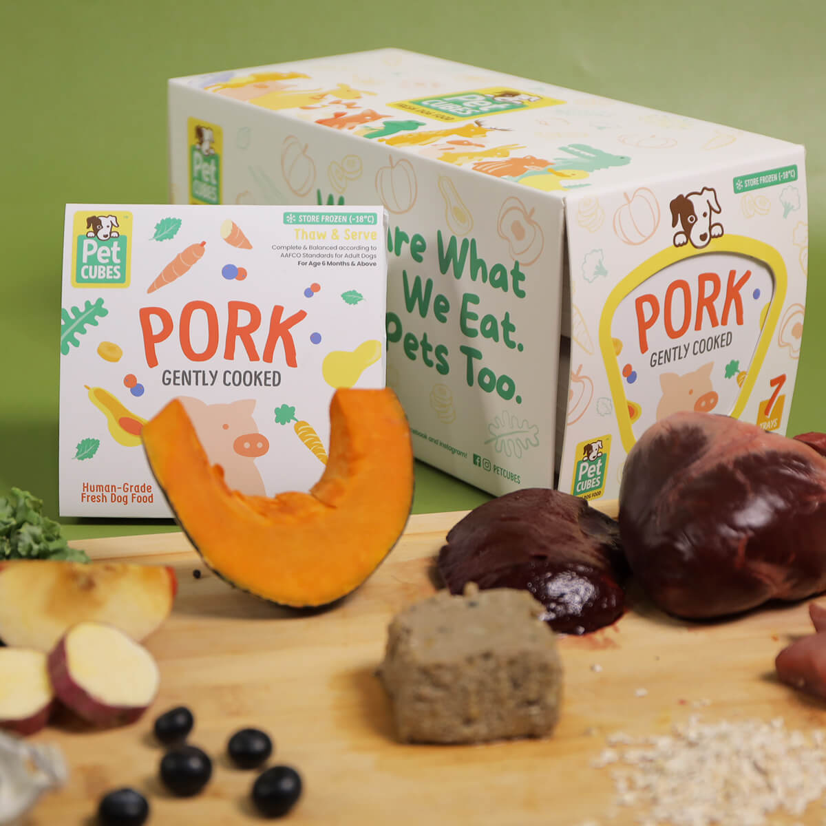 豬肉成犬糧 - 狗狗輕煮鮮食系列