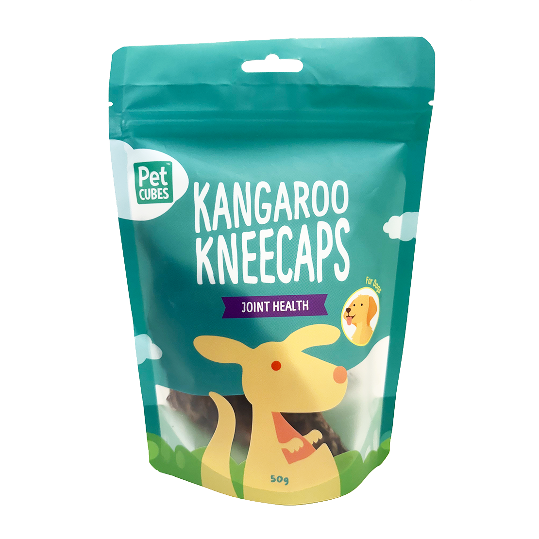 Kangaroo Kneecaps - Treat For Dog