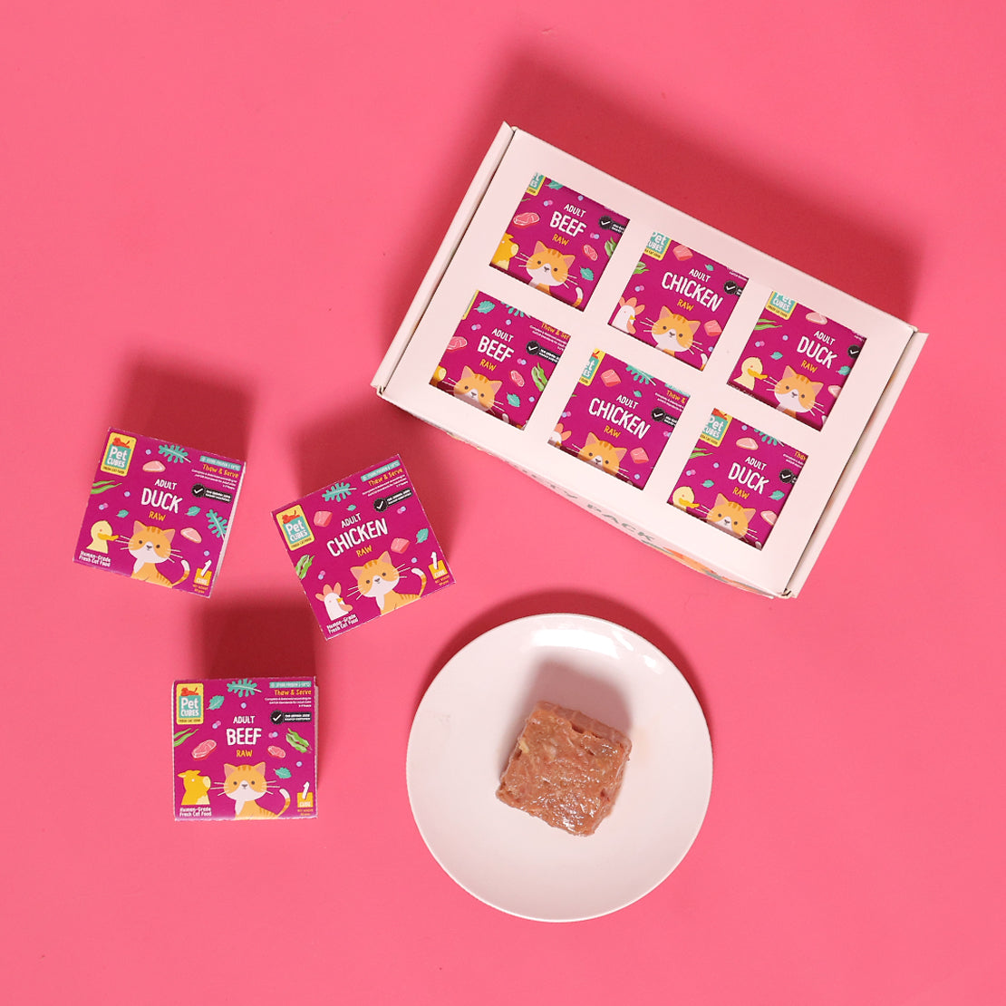 Basic Pawty Pack - Raw for Adult Cat