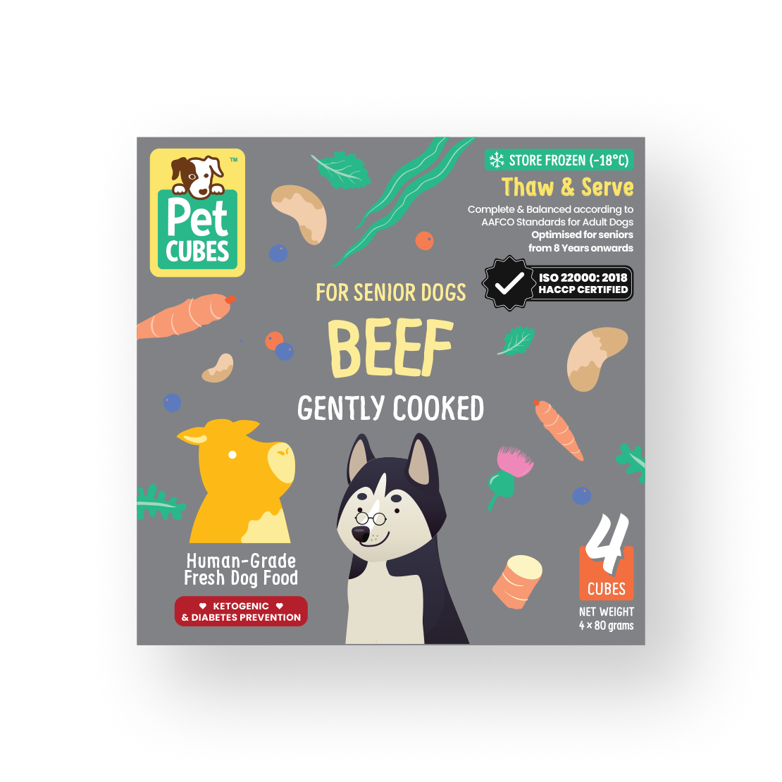 牛肉老犬糧 - 狗狗輕煮鮮食系列