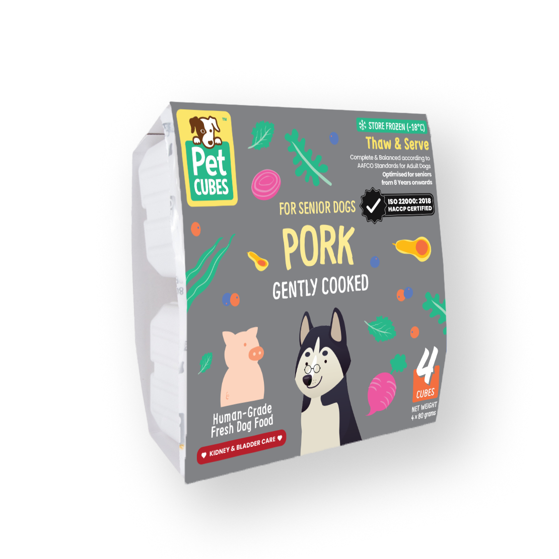 Pork - Gently Cooked For Senior Dog