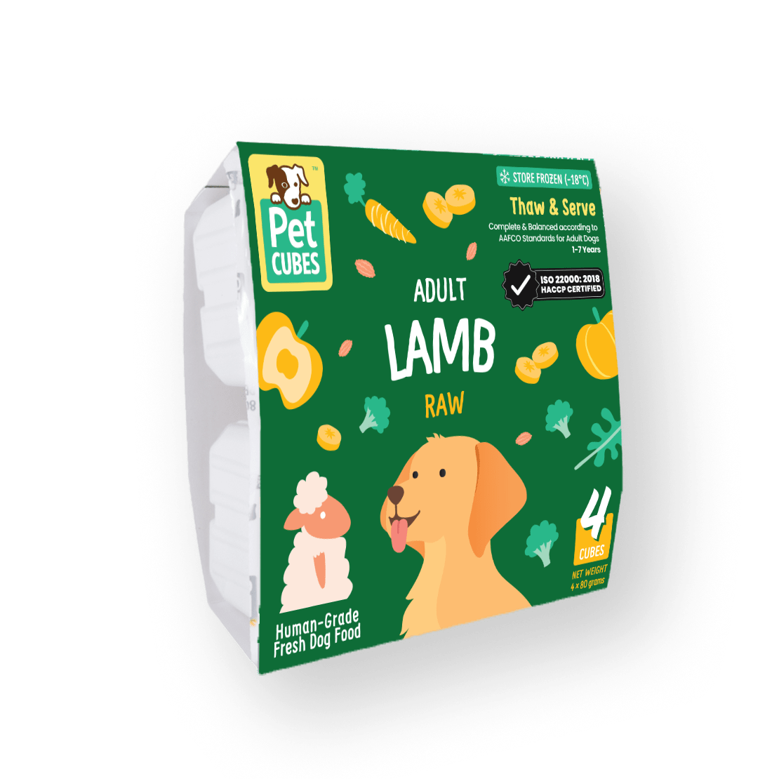 Lamb (Raw) - Raw For Adult Dog